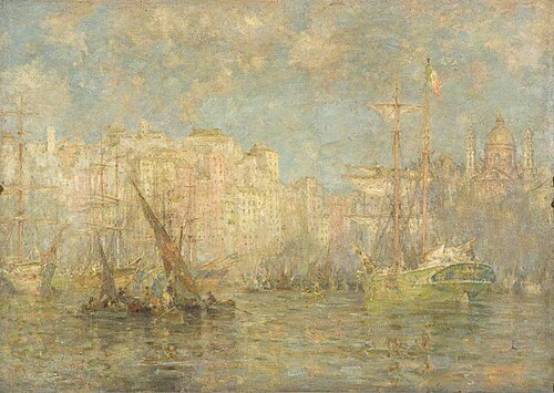 Genoa, 1915, Henry Scott Tuke