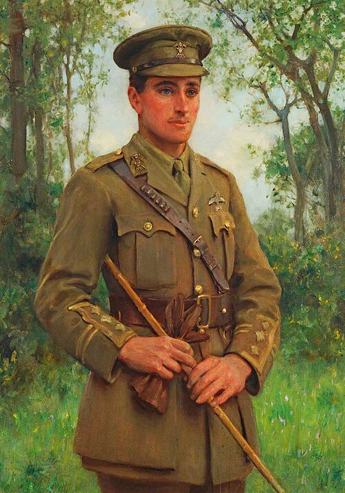 Captain Richard Maybery (1895–1917), Royal Flying Corps, 1919, Henry Scott Tuke