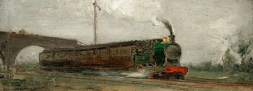 Railway Train, , Henry Scott Tuke