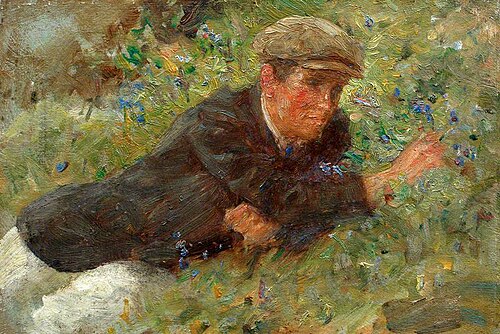 Bluebells, , Henry Scott Tuke