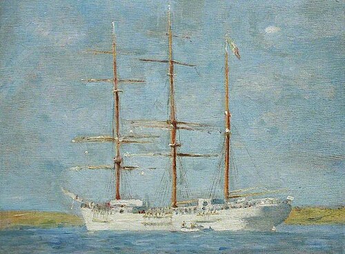 White Barque, , Henry Scott Tuke
