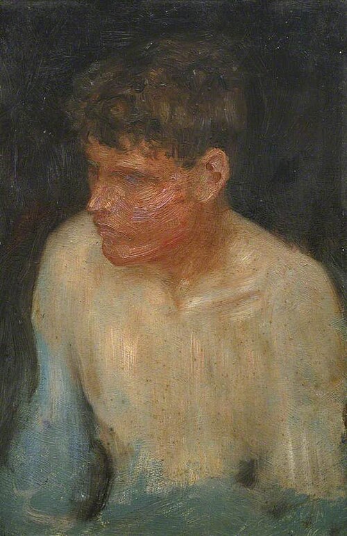Portrait of a Boy, , Henry Scott Tuke