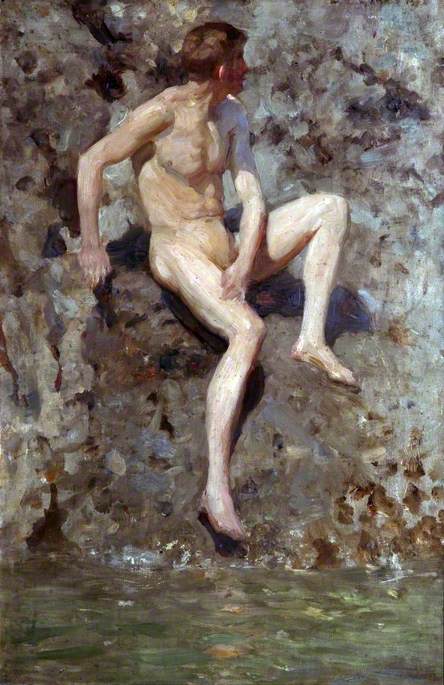 Grey and Green, , Henry Scott Tuke