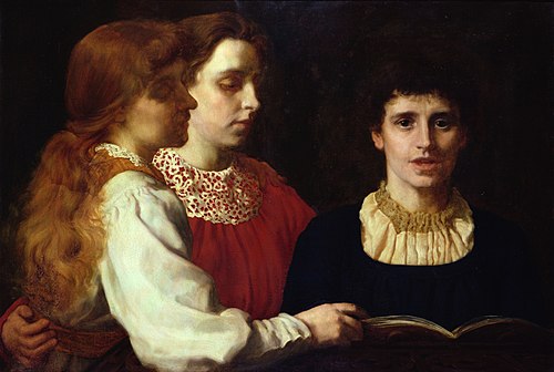 The Misses Santley, 1880, Henry Scott Tuke