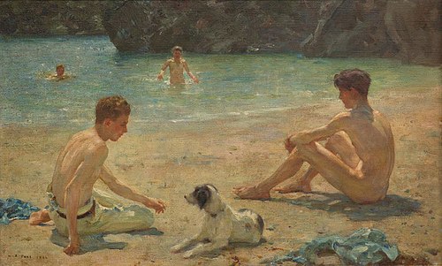 Companions, 1924, Henry Scott Tuke