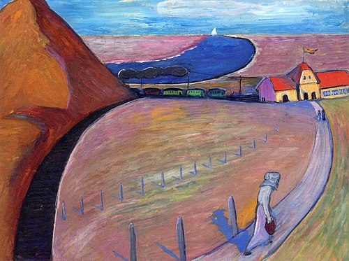 Prerow Station, 1911, Marianne von Werefkin