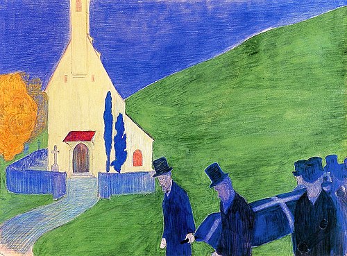 Begräbnis, 1907, Marianne von Werefkin