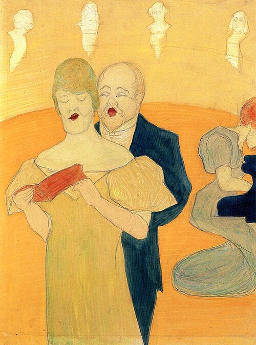 Das Sängerpaar, , Marianne von Werefkin