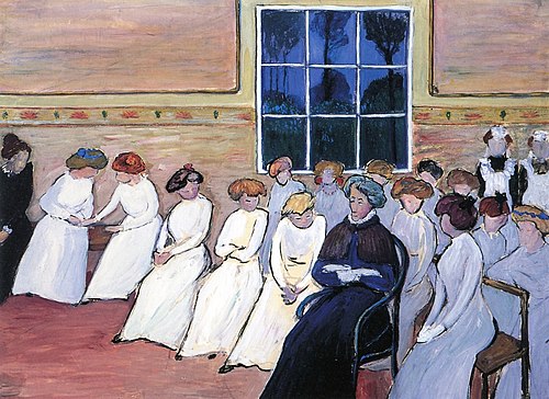 Mädchenpensionat, 1907, Marianne von Werefkin