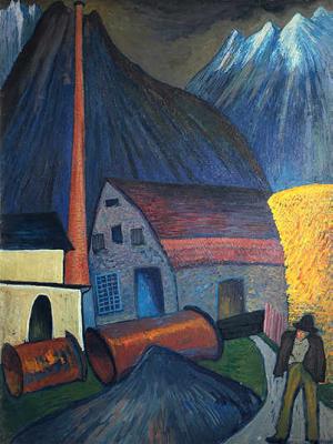 Plattfabrik, 1910, Marianne von Werefkin
