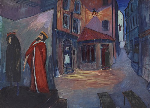 Into the Night, 1910, Marianne von Werefkin