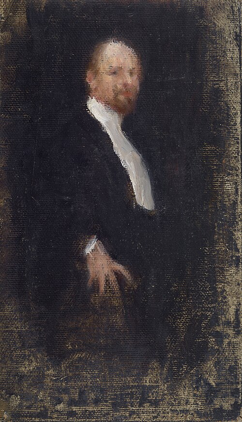 Portrait of Alexej von Jawlensky, 1896, Marianne von Werefkin