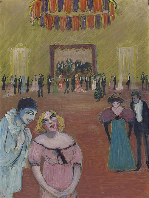 Ballszene, 1908, Marianne von Werefkin
