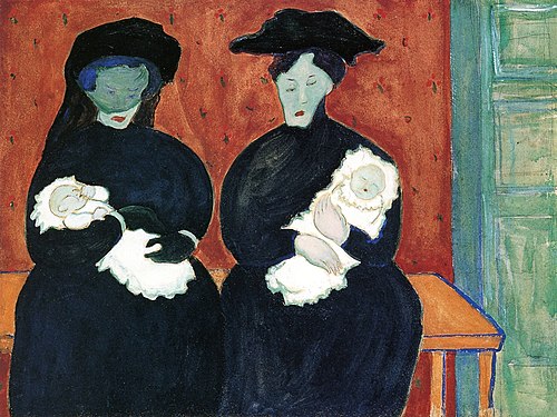 Twins, 1909, Marianne von Werefkin