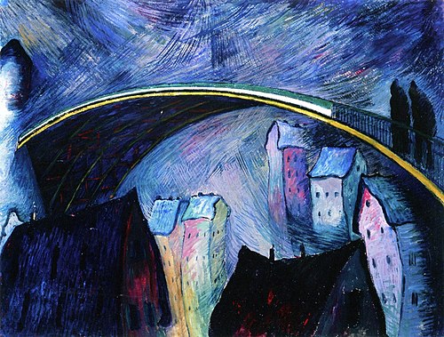 Schneewirbel, 1950, Marianne von Werefkin