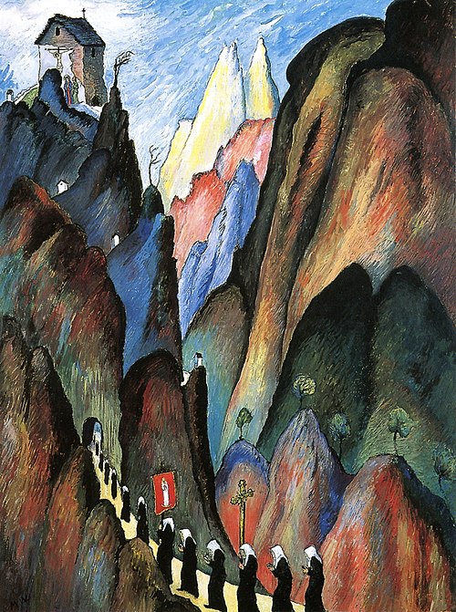 The Way of the Cross II, 1927, Marianne von Werefkin