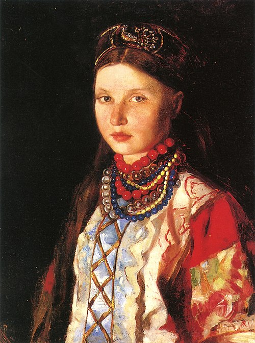 Girl in Russian Costume, , Marianne von Werefkin