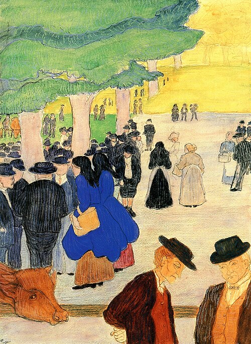 Viehmarkt (Werefkin), 1907, Marianne von Werefkin