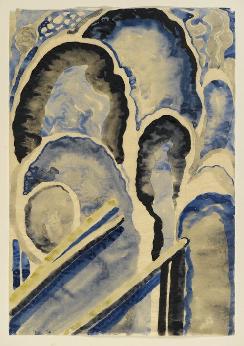 Blue #1, 1916, Georgia O'Keeffe