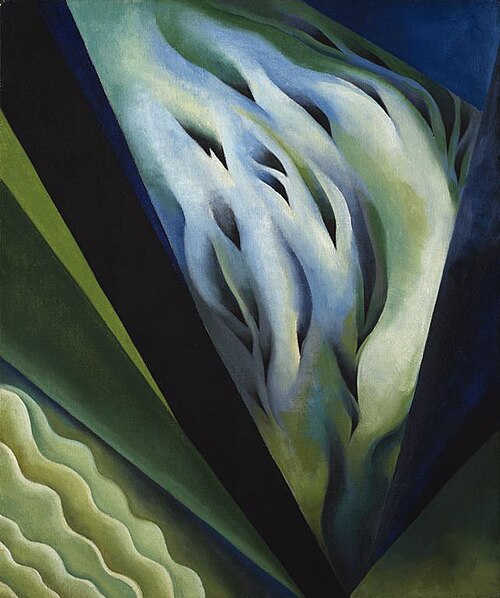 Blue and Green Music, 1919, Georgia O'Keeffe