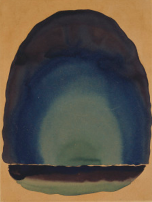 平原に映る光 No.3, 1917, Georgia O'Keeffe