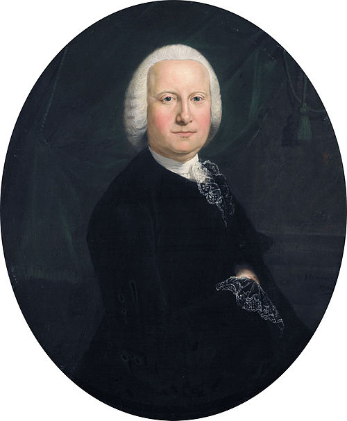 Portrait d'Adriaan du Bois, directeur de la Chambre de Rotterdam de la Compagnie néerlandaise des In, 1760, Jean Humbert de Superville