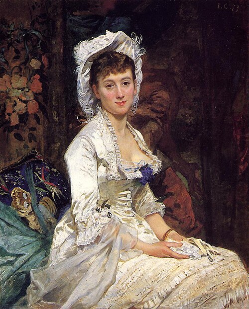 Portrait de femme, 1879, Eva Gonzalès
