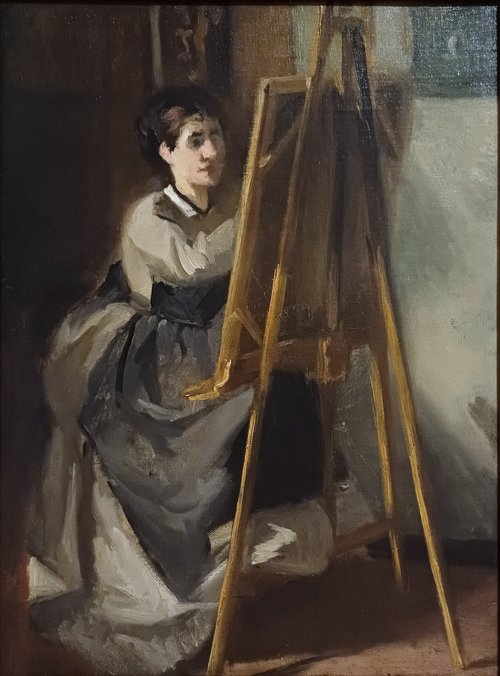 The Young Student, , Eva Gonzalès