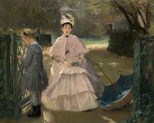 Nurse avec enfant, 1877, Eva Gonzalès