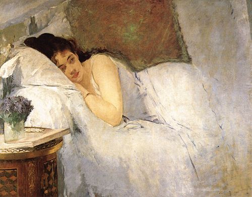 Le réveil, 1877, Eva Gonzalès