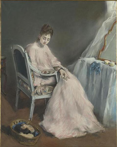 La Matinée Rose, 1879, Eva Gonzalès