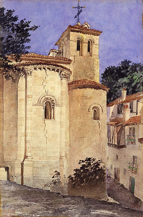 Church at Segovia, Spain, 1920, Cass Gilbert