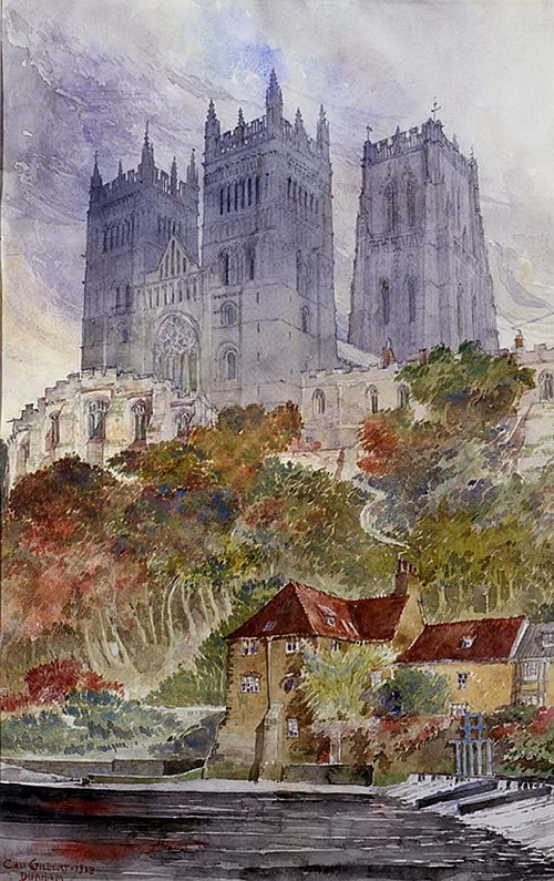 Durham Cathedral, England, 1913, Cass Gilbert