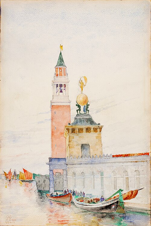 Venice, 1933, Cass Gilbert