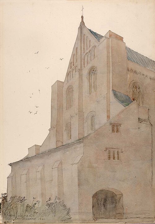 Winchester, England, 1921, Cass Gilbert