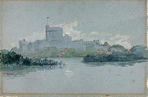 Windsor Castle, England, 1905, Cass Gilbert
