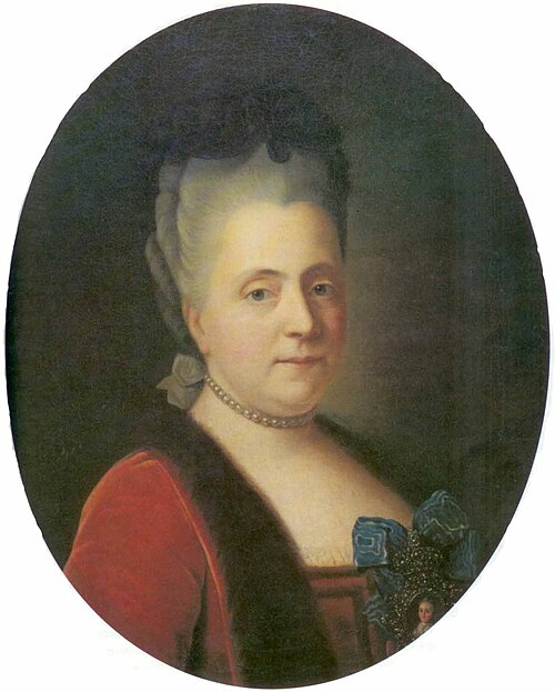Porträt der Daria Golitsyna, 1772, Heinrich Buchholz