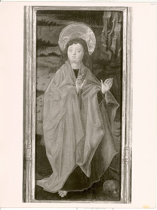 H. John of crucifixion, 1431, Lukas Moser