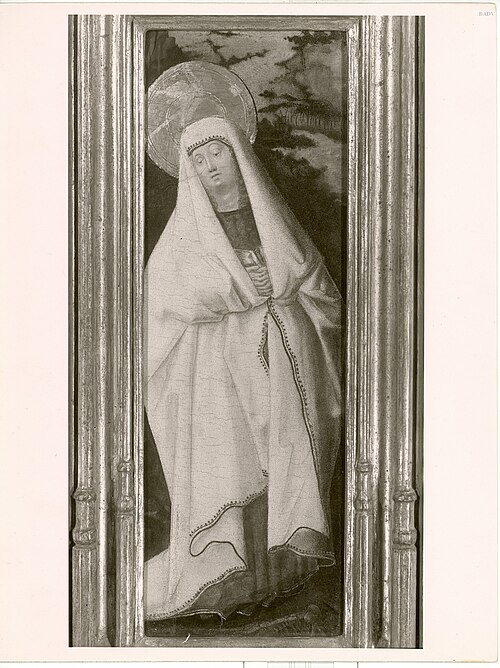 The Virgin Mary, 1431, Lukas Moser