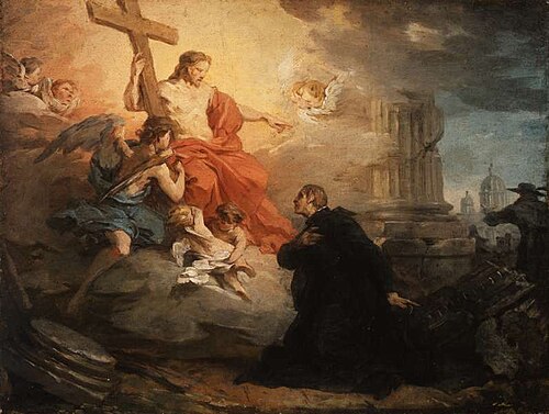 The Vision St. Ignatius of Loyola, 1730, Pierre Subleyras