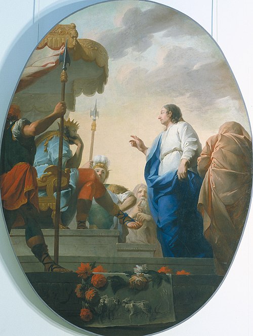 Joseph expliquant les songes du pharaon, 1722, Pierre Subleyras