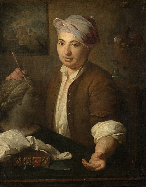 Portrait du sculpteur Pierre Lucas, 1725, Pierre Subleyras