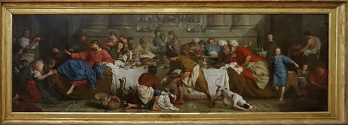 Le Repas chez Simon, 1737, Pierre Subleyras