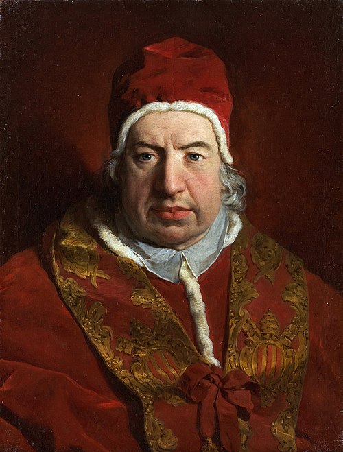 Benoît XIV, pape (Prospero Lambertini, 1675–1758), 1746, Pierre Subleyras
