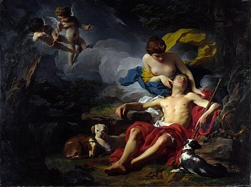 Diana and Endymion, 1740, Pierre Subleyras