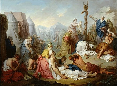 Le Serpent d'Airain, 1727, Pierre Subleyras