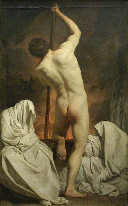 Caron passant les ombres, 1743, Pierre Subleyras