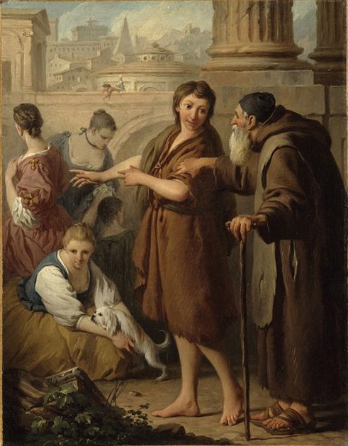 Les Oies du frère Philippe, 1732, Pierre Subleyras