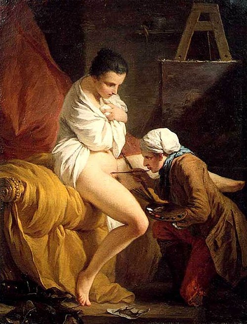 The pack saddle, 1732, Pierre Subleyras