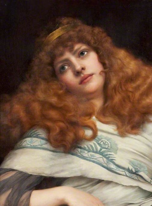 A Lady, 1895, John William Godward